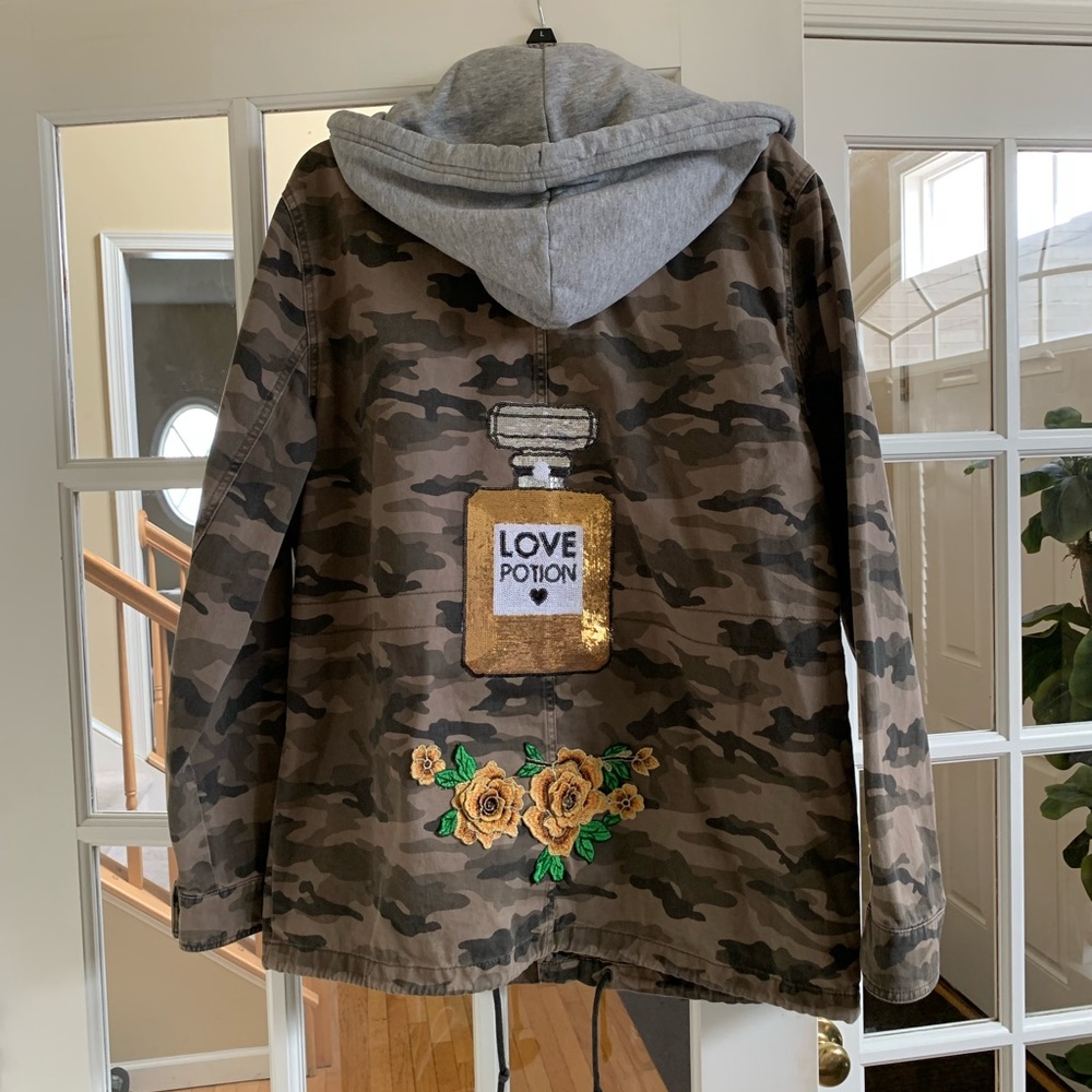 Camouflage jacket customized